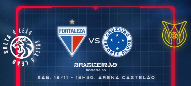Fortaleza x Cruzeiro-MG Fortaleza x Cruzeiro-MG