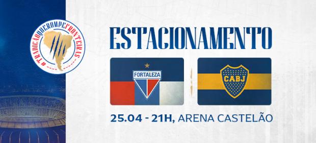 Estacionamento Fortaleza x Boca Juniors