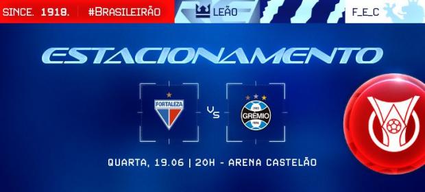 Estacionamento Fortaleza x Gremio-RS Estacionamento Fortaleza x Gremio-RS