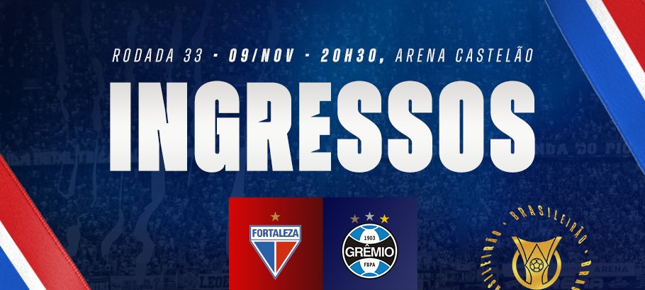 Fortaleza x Gremio