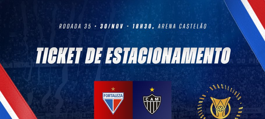 Estacionamento Fortaleza x Atletico-MG